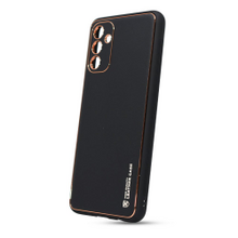 Puzdro Leather TPU Samsung Galaxy A13 5G/A04s - čierne