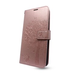 Puzdro Mezzo Book Samsung Galaxy A53 5G vzor strom - zlato ružové