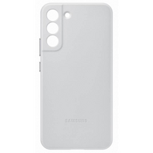 EF-VS906LJE Samsung Kožený Kryt pro Galaxy S22+ Light Gray