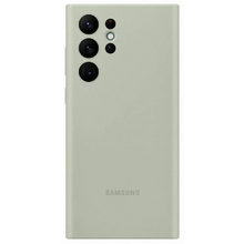 EF-PS908TME Samsung Silikonový Kryt pro Galaxy S22 Ultra Olive Green