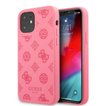 Guess case for iPhone 12 Pro Max 6,7&quot; GUHCP12LLSPEFU fuchsia hard case Peony Collection