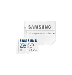 microSDXC 256GB EVO Plus Samsung Class 10 vč. Adapteru