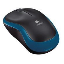 Logitech® M185 Wireless Mouse - BLUE - 2.4GHZ - EER2