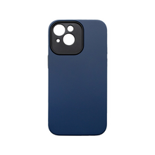mobilNET silikónové puzdro iPhone 13, tmavá modrá, Mark