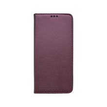 mobilNET knižkové puzdro Samsung Galaxy M52 5G bordová, Smart