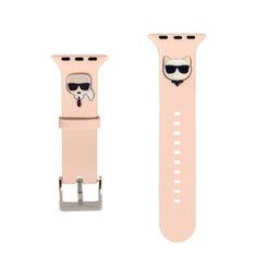 Karl Lagerfeld Karl and Choupette Řemínek pro Apple Watch 42/44mm Pink