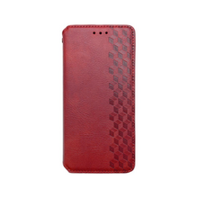 mobilNET knižkové puzdro Samsung Galaxy S22 Ultra, červená, Pattern