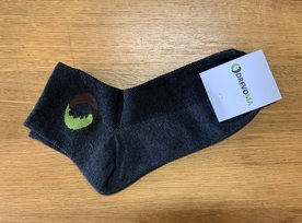 Kotníkové ponožky s logom Drevoma