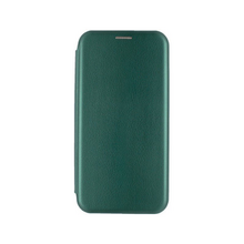 mobilNET knižkové puzdro  Motorola Moto E20 / E30 / E40, tmavá zelená, Lichi