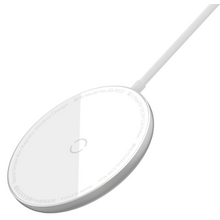 Baseus WXJK-F02 Simple Mini Magnetic Bezdrátová Nabíječka White