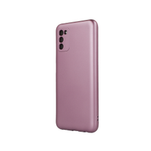 Puzdro Metallic TPU Samsung Galaxy S22 Ultra - Ružové