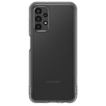 EF-QA135TBE Samsung Soft Clear Kryt pro Galaxy A13 Black