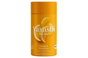 Yasashi BIO Ovocný čaj s pomarančom a mandarinkou 28 g