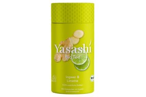 Yasashi BIO Bylinný čaj so zázvorom a limetkou 28 g