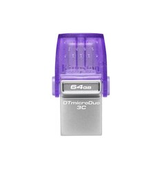 Kingston DataTraveler MicroDuo 3C/64GB/200MBps/USB 3.2