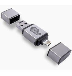 USB kľúč WOW MAGIC 16GB Lightning + MicroUSB (do 256 GB) Modrý
