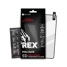 Sturdo Rex ochranné sklo iPhone Xs Max/11 Pro Max, čierne, Full Glue 5D