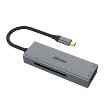 Čítačka pamäťových kariet AKASA USB-C 3.2