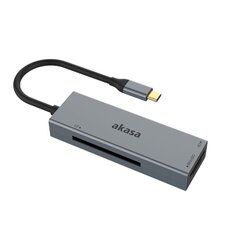 Čítačka pamäťových kariet AKASA USB-C 3.2