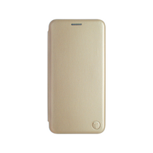 mobilNET knižkové puzdro Samsung Galaxy S23 Ultra, zlatá, Lichi