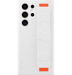 EF-GS918TWE Samsung Silikonový Kryt vč Popruhu pro Galaxy S23 Ultra White