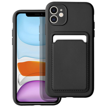 Puzdro Card Cover iPhone 11 - čierne