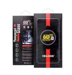 Ochranné sklo Veason 6D Xiaomi Redmi 10A/9A/9C, celotvárové - čierne