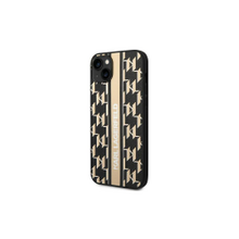 Karl Lagerfeld case for iPhone 14 Pro 6,1&quot; KLHCP14LPGKLSKW brown HC PU Monogram Stripe