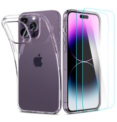Spigen case + 2x szkĹ‚o  Crystal Pack Crystal Clear for for iPhone 14 Pro Max 6,7&quot; crystal cle