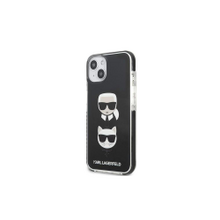 Karl Lagerfeld case for iPhone 13 Mini KLHCP13STPE2TK black hard case Iconic Karl & Choupette