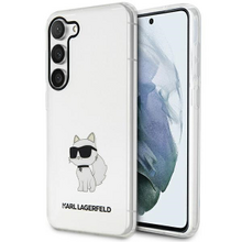 Karl Lagerfeld case for Samsung Galaxy S23 Ultra KLHCS23LHNCHTCT transparent HC IML NFT Choupette