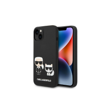 Karl Lagerfeld case for iPhone 14 Pro Max 6,7&quot; KLHMP14XSSKCK black HC Magsafe Liquid Silicone
