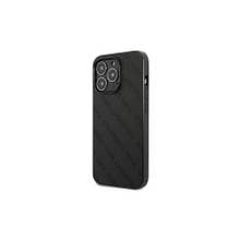 Karl Lagerfeld case for iPhone 13 Pro KLHCP13LPTLK black hard case Allover Logo