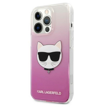 Karl Lagerfeld case for iPhone 13 / 13 Pro 6,1&quot; KLHCP13LCTRP hardcase pink Choupette Head