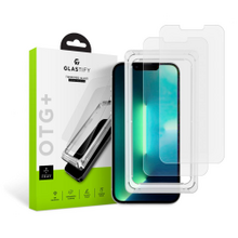 Spigen tempered glass Glastify Otg+ 2-Pack for iPhone 13 Pro Max / 14 Plus 6,7&quot;  clear