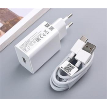 Xiaomi MDY-11-EP 3A 22,5W USB Cestovní Nabíječka + Type C Kabel White (Bulk)