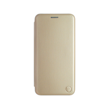 mobilNET knižkové puzdro Samsung Galaxy S22 Ultra, zlatá, Lichi