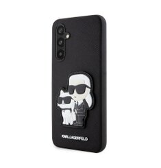Puzdro Karl Lagerfeld PU Saffiano Karl and Choupette NFT Samsung Galaxy A34 5G - čierne