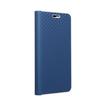 Puzdro Luna Book Carbon Samsung Galaxy S21 Ultra - modré