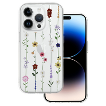 Puzdro Tel Protect iPhone 11, Lúčne kvety - transparentné