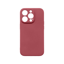 mobilNET silikónové puzdro iPhone 15 Pro Max, červené (Fiber)
