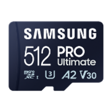 Samsung micro SDXC 512GB PRO Ultimate + SD adaptér