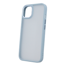 Satin Matt Case for iPhone 15 Pro 6,1&quot; blue