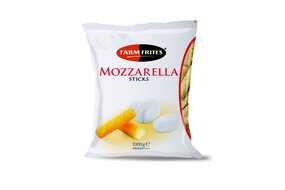 Mozzarellové tyčinky mrazené 1 kg Farm Frites