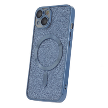 Glitter Chrome Mag case for iPhone 15 Pro 6,1&quot; blue