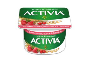 Jogurt Activia červené ovocie 120 g