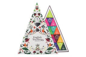 Adventný kalendár trojuholník 25 ks English Tea