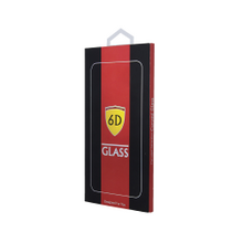 Ochranné sklo 6D Glass Xiaomi Redmi 12C/10C/Poco C40, celotvárové - čierne