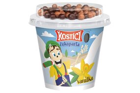 Jogurt Kostíci Čokoparta vanilka 107 g
