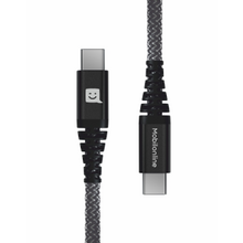 EKO KÁBEL Kevlar USB-C/ USB-C 1,2 M 60W Antracit